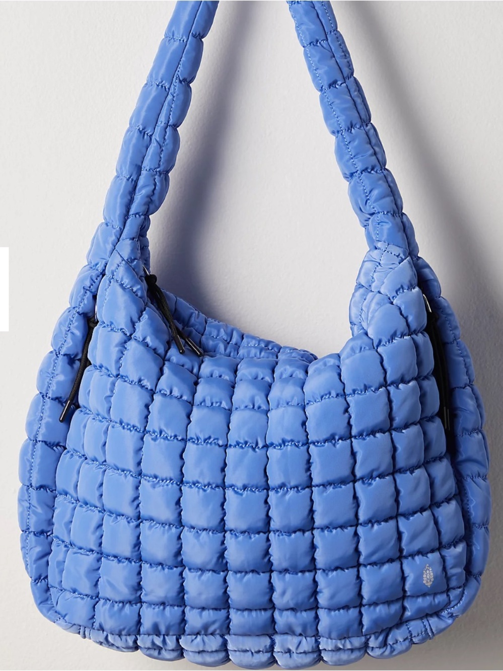 Free People Quilted Carryall bag - Denim Blue - Picture 2 of 10
